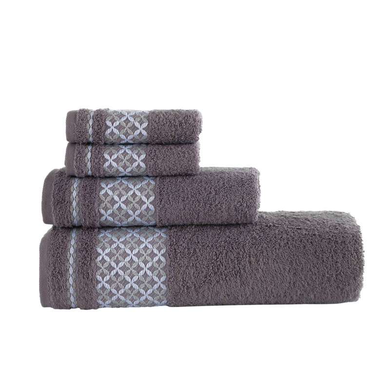 Serviettes de bain KAFTHAN, Gris foncé