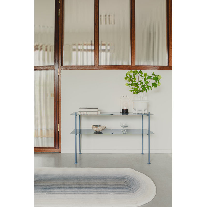 River Shelving Unit, Blue, 24" H x 39" W x 14" D