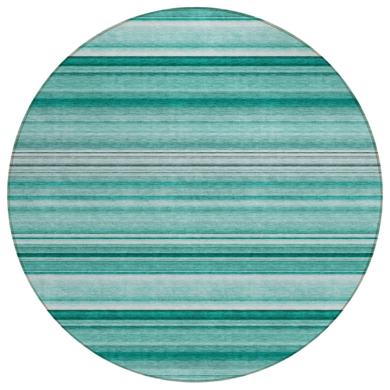 Tapis d'intérieur rond 8 po