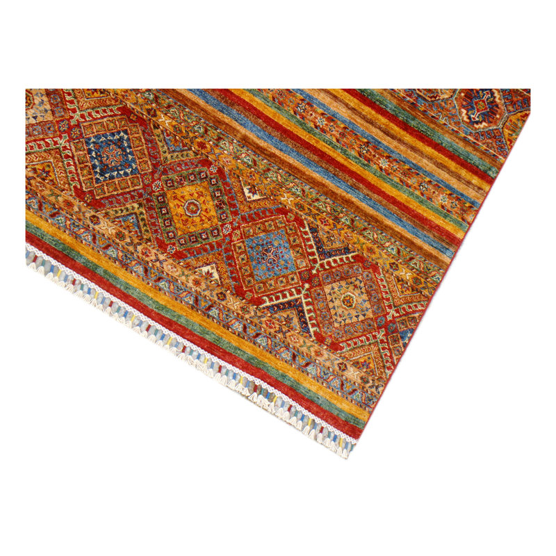 Afghan Wool Southwestern Area Rug