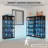Display Cabinet With Glass Doors, 70.8" Tall Glass Display Case With LED Lights, 5-Tier Curio Cabinet For Collectibles Bedroom Living Room Office-1330412454