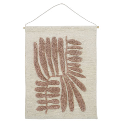 Wandbehang aus Wolle