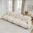 Compression Cozy Chenille 4 Seater Sofas, Modern Modular Home Seating