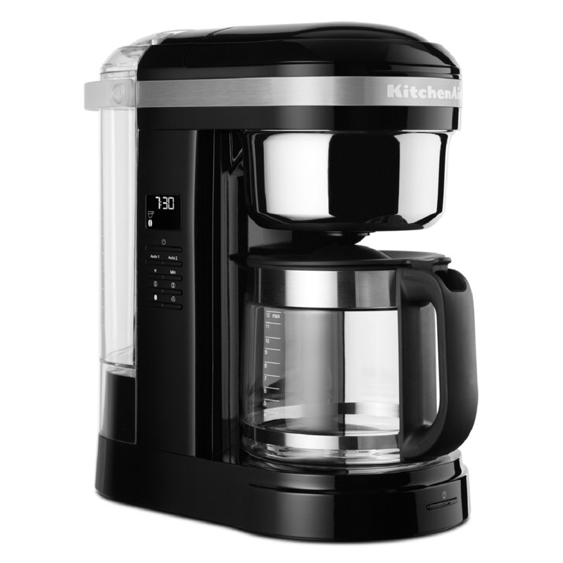 KitchenAid Classic 12 Cup Drip Coffee Maker, Onyx Black