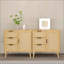 Buffet en bois et commode Modern
