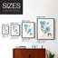 Reproduction encadrée «Sketchy Blue III» - bois massif-1188645110-1188645117