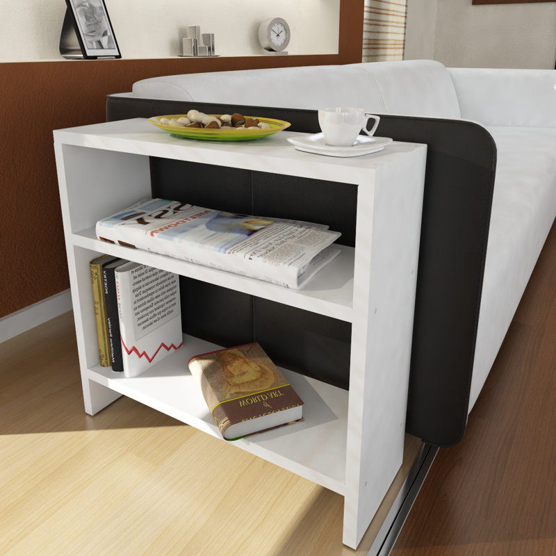 Table de bout avec rangement Carruth
