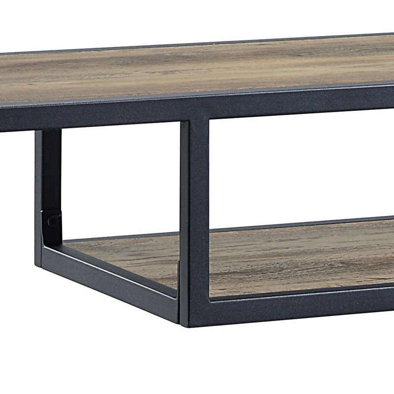 Console Table With 2 Shelves