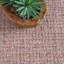 Bryn Hand Tufted Wool Abstract/Houndstooth Area Rug in Spice/Pink/Tan-991245105