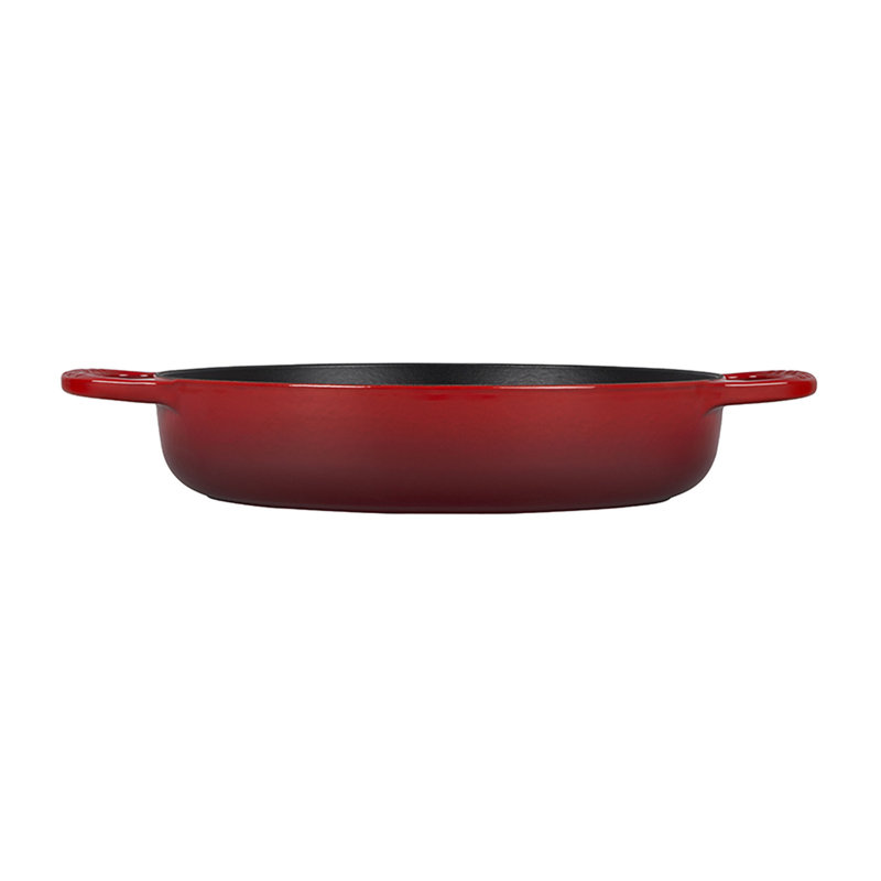 Signature Enameled Cast Iron 11" Everyday Pan, Cerise