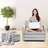 Redenius 42" Upholstered Corduroy Armchair with Ottoman-91901460