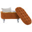 Bancs de rangement, banc de bout de lit avec capitonnage à boutons, repose-pieds de rangement rembourré en tissu, banc de fenêtre avec frange, banc d'armoire à chaussures, banc de pied de lit-946950057