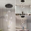 Lustre en cristal à niveaux multiples pour vestibule de salon Feinstein-613985675-613858850-613985674