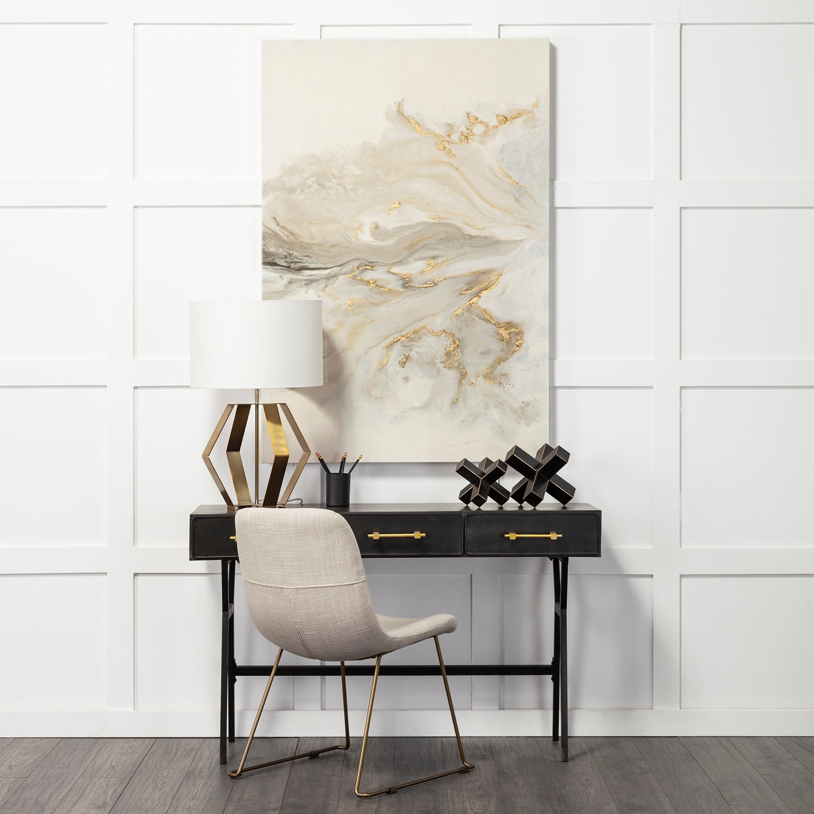 Evadine Linen Side Chair