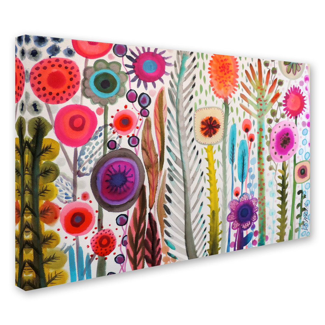 Sylvie Demers " Printemps " by Sylvie Demers Trademark Fine Art 