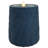 Textured Spiral LED Outdoor Bubble Fountain - Blue-1735162691