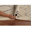Tapis oriental marocain à motif de treillis 7 x 11