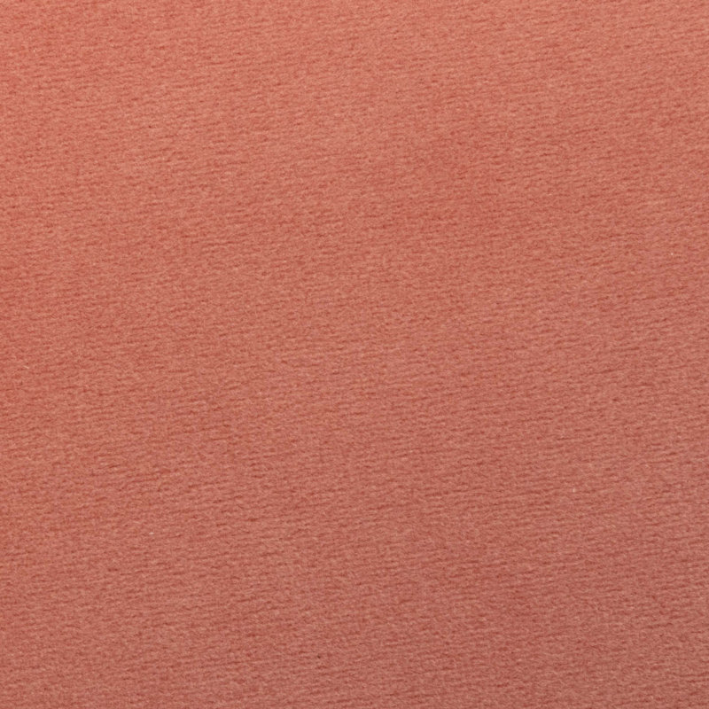 Chaise d'appoint en velours Surles, Rose