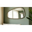 Nikolas Asymmetrical Decorative Wall Mirror with Textured Metal Frame - Large Wall Mirror Perfect for Bathrooms, Bedrooms, or Living Room Decor - Chic Accent Mirror for Home Decor Accents - 19", Bronze-1884150668-1884150780