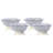 Gearld 4 Piece Modern Dining Bowl Set