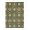Hand Knotted Wool Floral Area Rug in Indigo