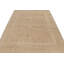 Hand Knotted Silk Area Rug in Brown