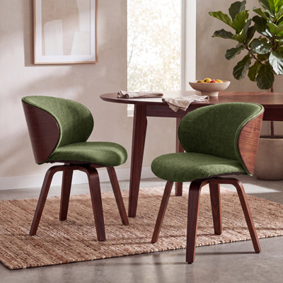 Bentwood Swivel Dining Chairs