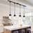 4501 4 - Light Matte Black Cylinder Pendant