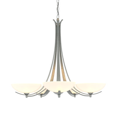 Aegis 5 - Light Shaded Classic/Traditional Chandelier