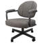 4 chaises de salle à manger pivotantes en métal - Style M-70-72467231-72467232-129680735