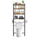 Agassiz Metal Adjustable Freestanding Over-the-Toilet Storage