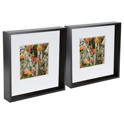 Nicola Spring - 3D Deep Box Photo Frames - Mount