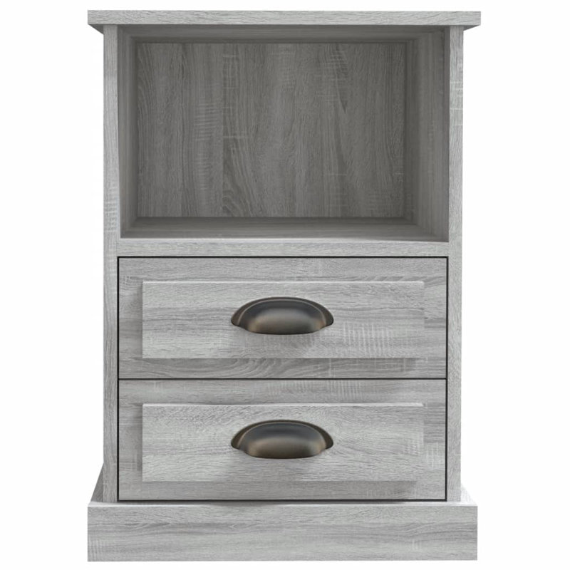 Prochniak Raposo Bedside, Grey Sonoma