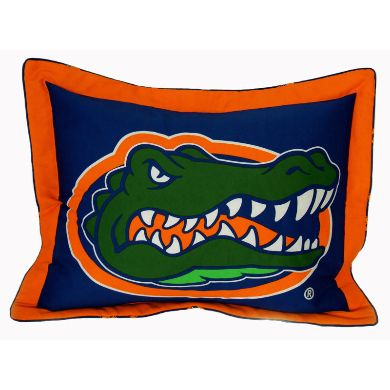 NCAA Cotton Blend Sham Set