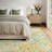 Kaldi Floral Washable Area Rug – Intricate Nature-Inspired Design, Non-Slip Soft Floor Mat for Living Room, Bedroom, and Entryway-23885828-9684033