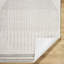 Machine Washable Shaggy Boho Medium Grey Area Rug-794644550