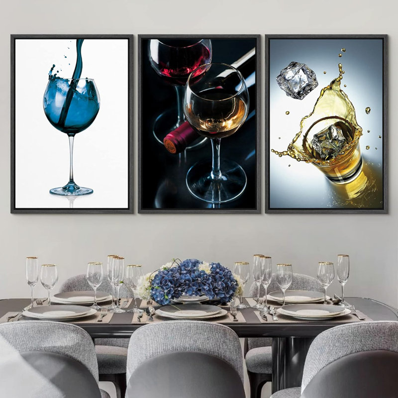 Verser un vin éclatant Présenter des boissons Boissons Photographie Réalisme Chic Paysage Ultra, Cadre flottant noir