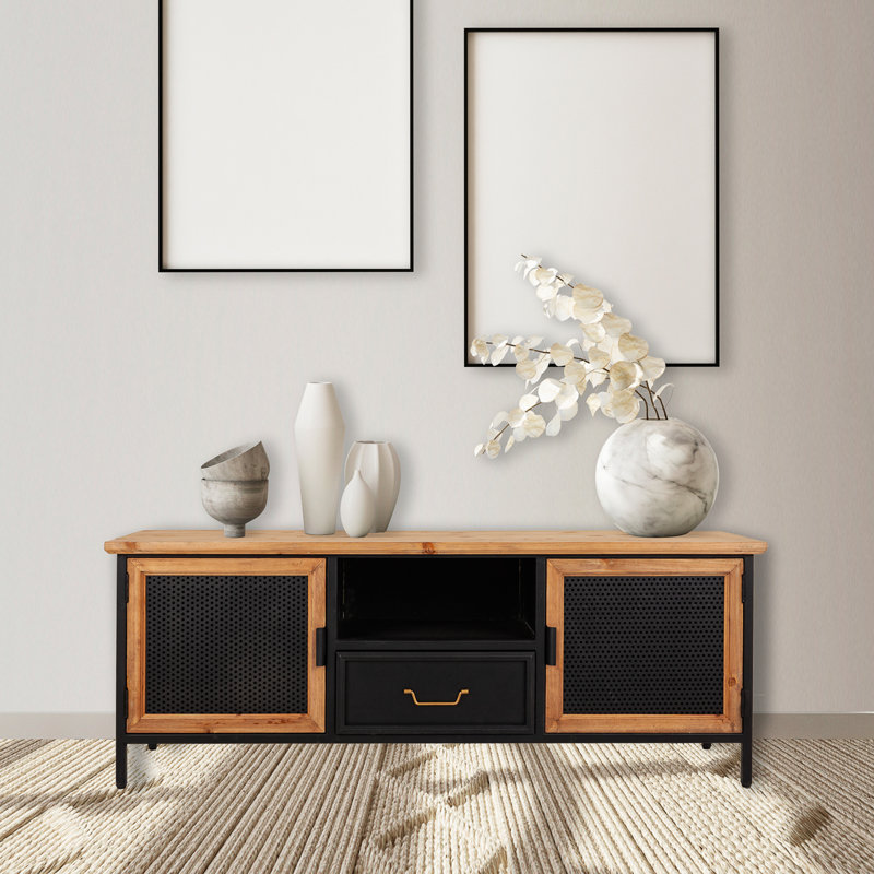 Daigre 120cm Solid Wood Sideboard