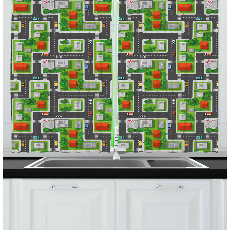 Tailored Kitchen Curtain