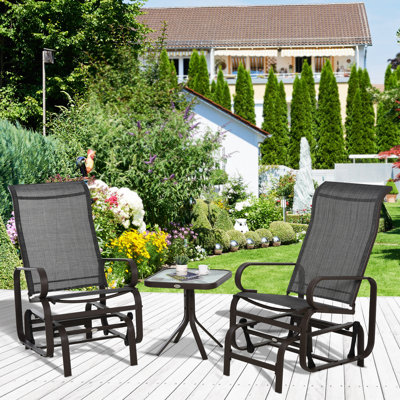 Anndale Double Conversation Set with Table