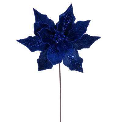 Tige de poinsettia rayée 10 po x 20 po Il comprend trois pièces par sac.