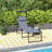 Outsunny Adjustable Backrest Outdoor Lounge Chair With Sunshade And Pillow, Perfect For Beach, Camping, And Patio Relaxation-124527852