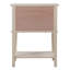 Table de chevet 2 tiroirs Newton, beige-2010461790