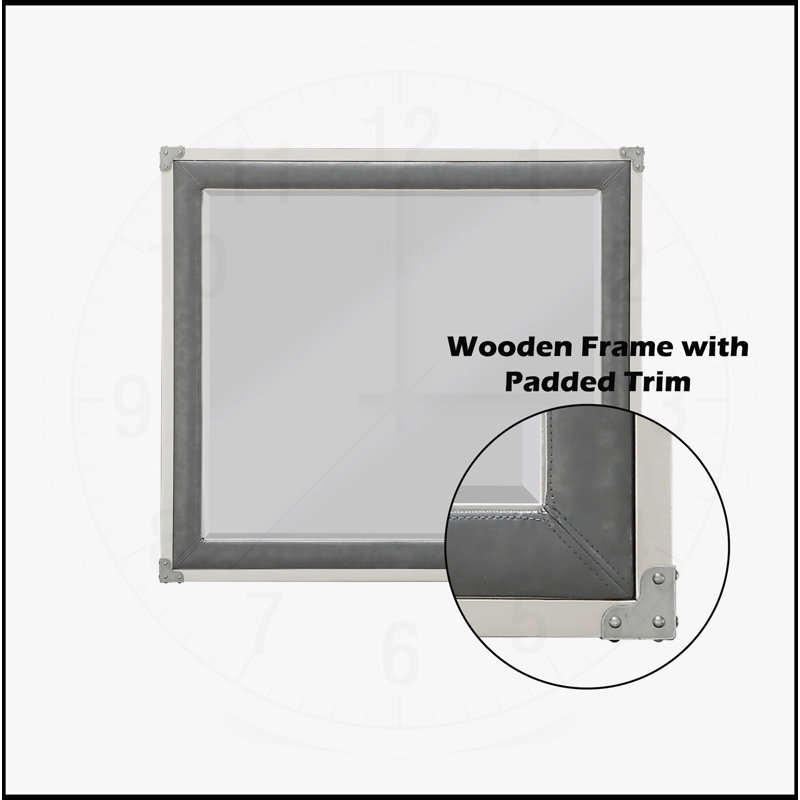 Orchest Gray Finish Mirror