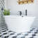 Dreamline Caribbean 60 In. W X 42 In. D Freestanding Bathtub In White