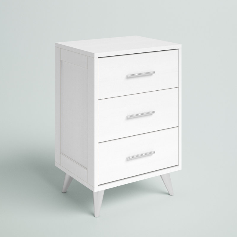 Rossignol 15.75'' W Nightstand, White