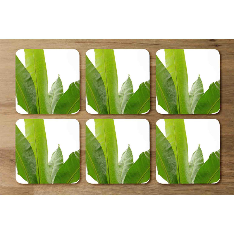 Malayah Square 6 Piece Coaster Set