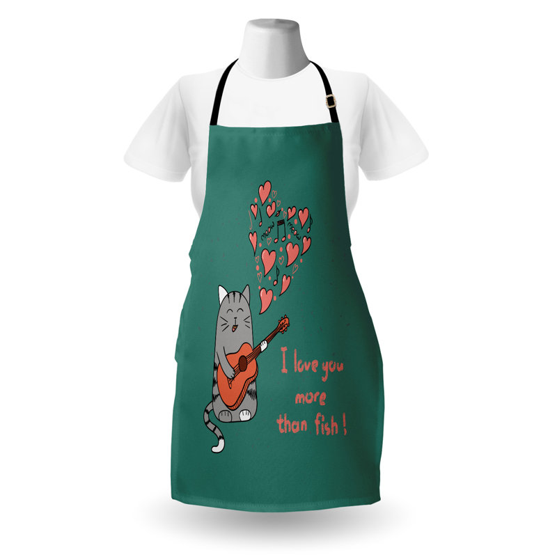 No Pattern Bib Apron
