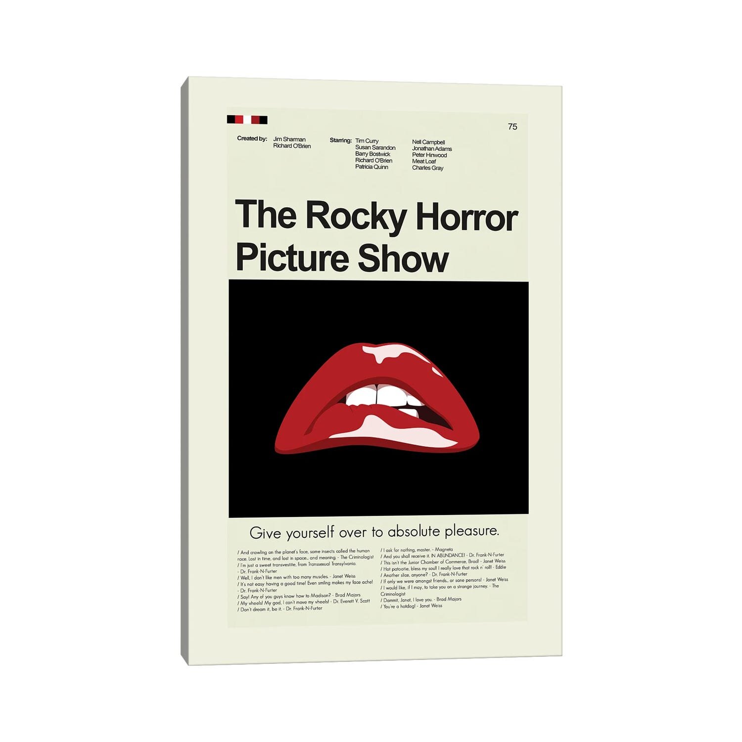 Photo Print rocky Horror Picture Show 