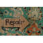 Tapis traditionnel floral en laine 9 x 11